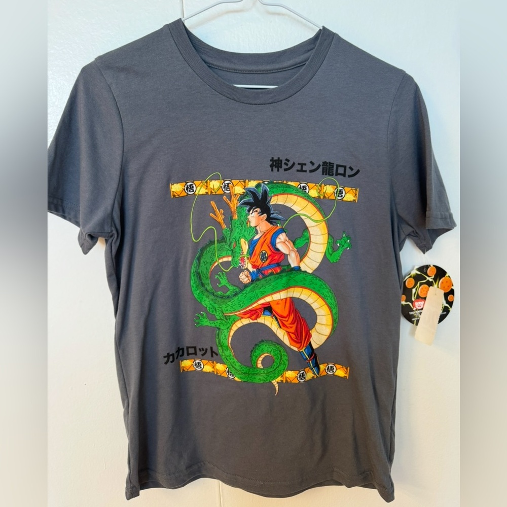 Anime Tee with DBZ Graphic
